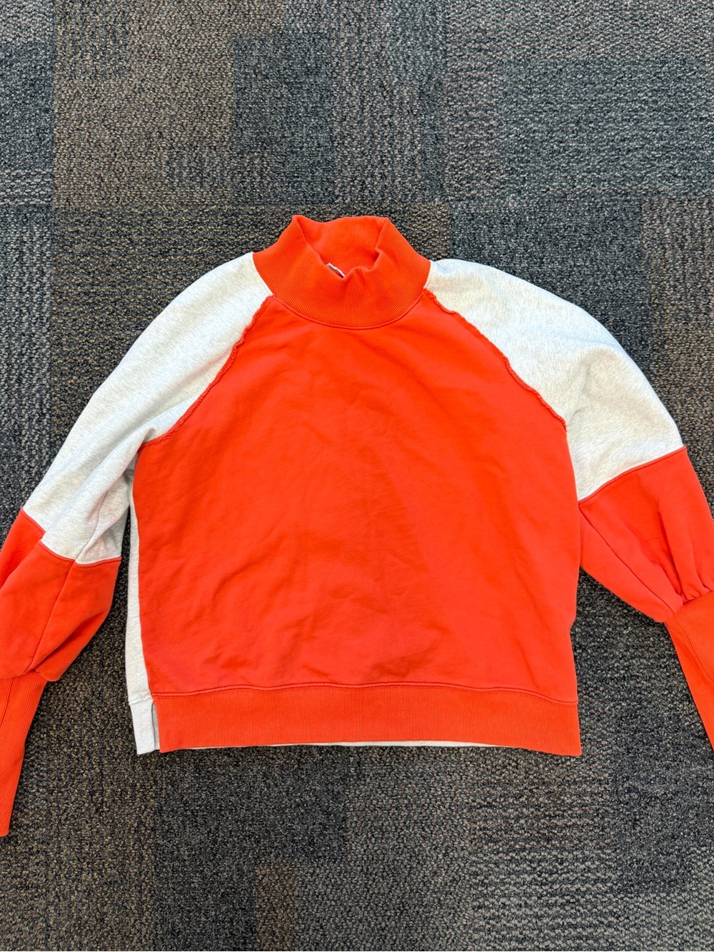 böhme Orange and Grey Sweater - M - Picture 2 of 4